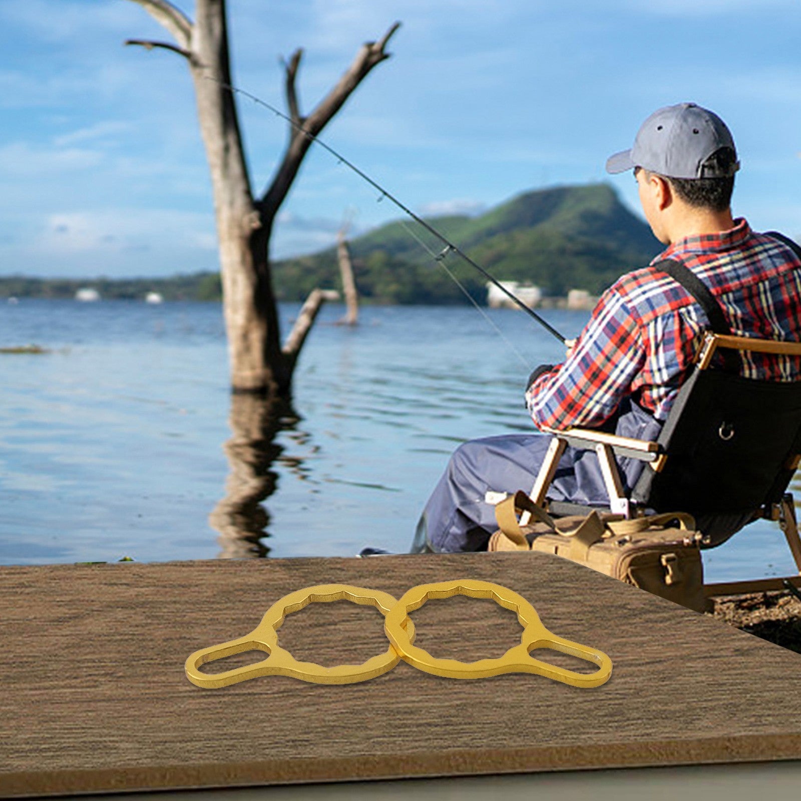 Water Drop Wheel Screw for Fishing