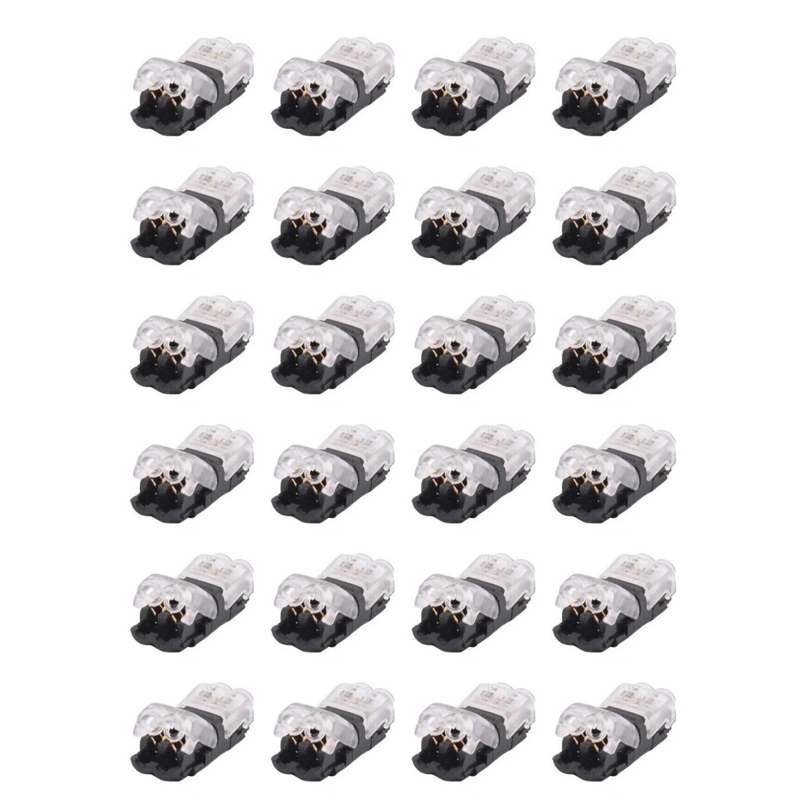 2 Way Quick Connect Solderless Wire Connector For 18-22 Awg