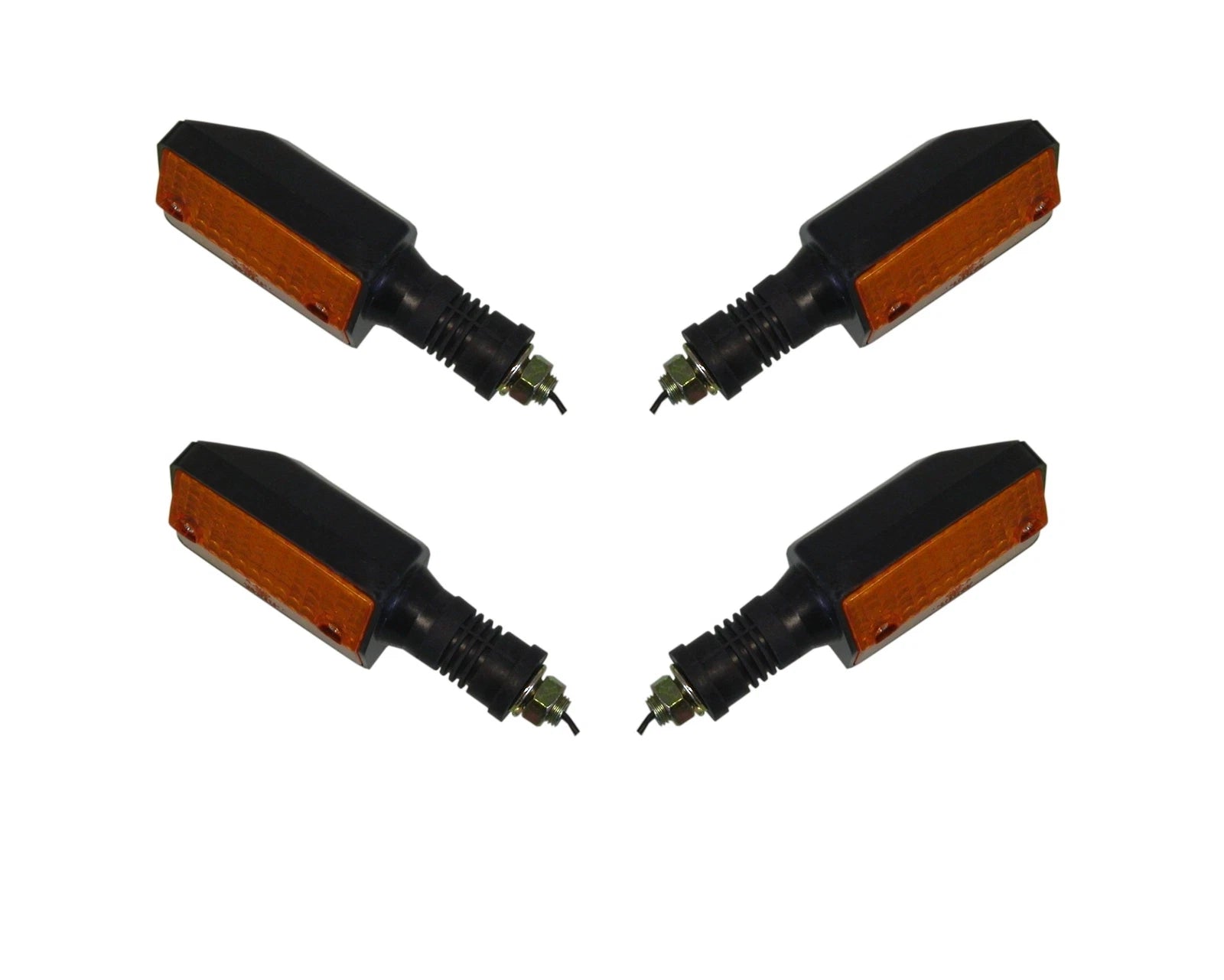 Indicators Complete Set Of 4 Front & Rear For Yamaha Dt 80 Mx (Mk.2)