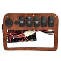 Switch Panel Palm Beach Pontoon Boat 10 x 7 1/8 Inch by Palm Beach