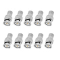Bnc Male To F-type Female Coaxial Adapter Accessory For Cctv Camera