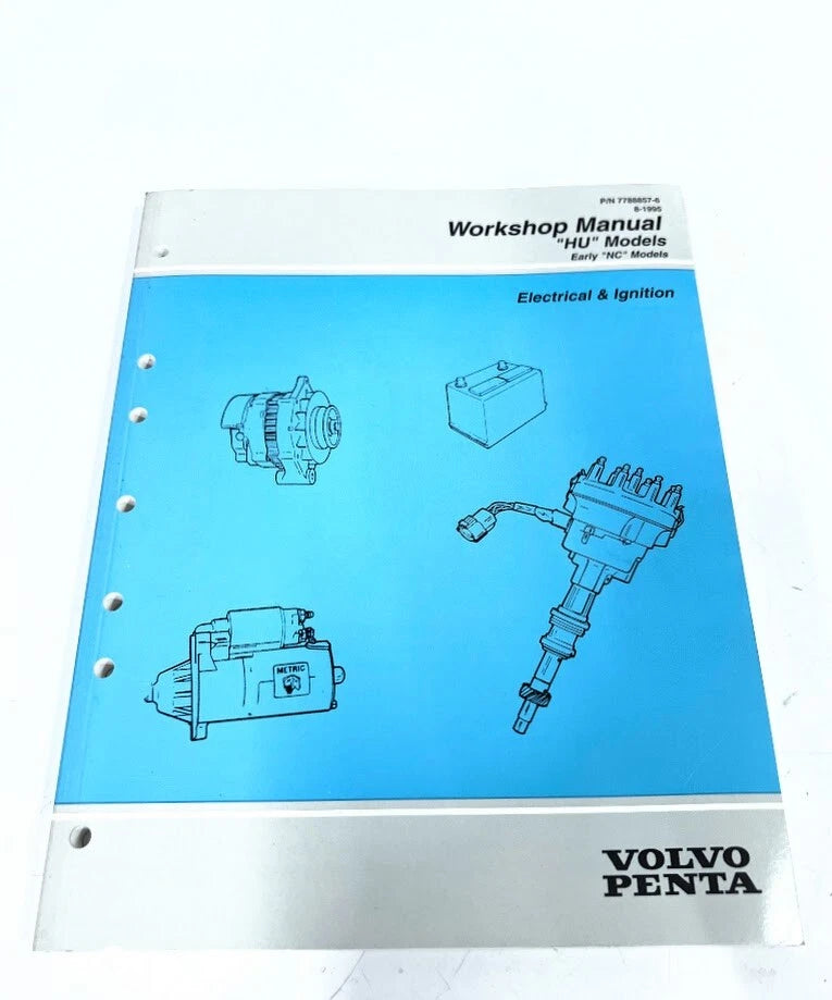 Volvo Penta 7788857-6, Workshop Manual, Electrical &Amp; Ignition, Hu