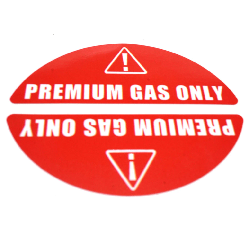 Premium Gas Only Sticker Decal for Car/Truck/Ute/Turbo/Petrol