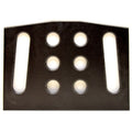 Ranger Boat Rod Holder Panel 7r01 | 386xf 19 Inch Black Starboard