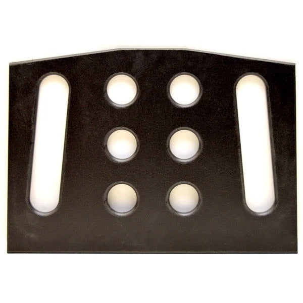 Ranger Boat Rod Holder Panel 7r01 | 386xf 19 Inch Black Starboard