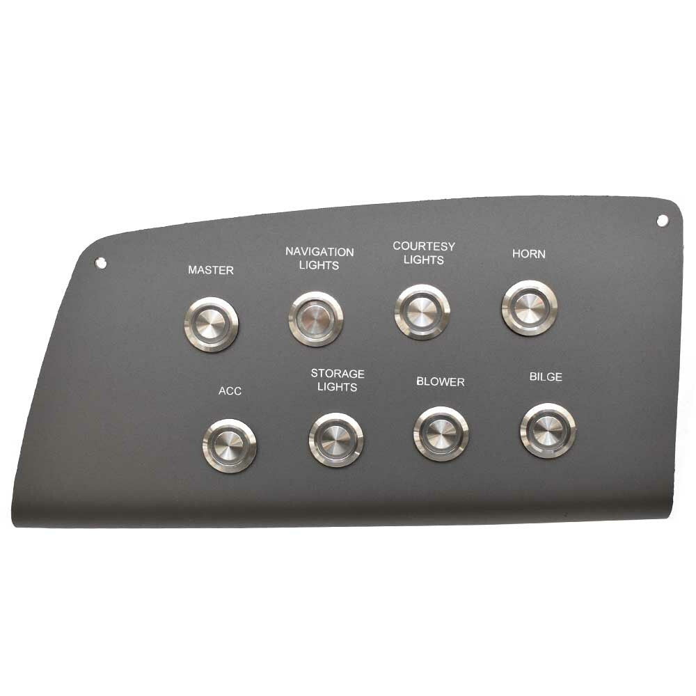 Tahoe Boat Switch Panel 359925 | 700 Runabout Gray AD-352-254 (STBD)Op