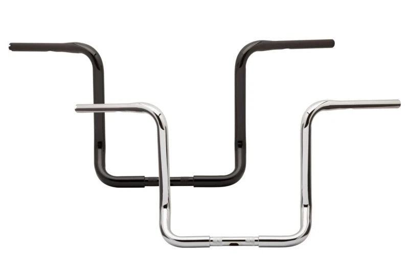 Burly Brand Bagger Ape Handlebar 15in Chrome – Fits Harley Touring