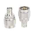 2* New Bnc Female To Uhf Male Rf Adapter Replacement For Pl-259