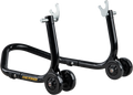 Fire Power Front/rear Paddock Stand Black For Street Bikes 9.5-14"
