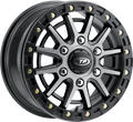 Itp Sd10 Grey And Black Ring Atv Wheel 16x7 6+1 Fitment For Utvs And