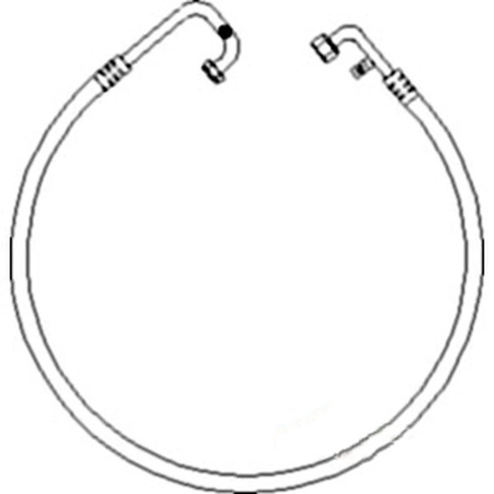 Air Conditioning Hose Line - Compressor To Condenser - Metric Switch