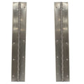 Boat Piano Hinges 14 1/2 x 2 1/2 Inch Stainless Pair