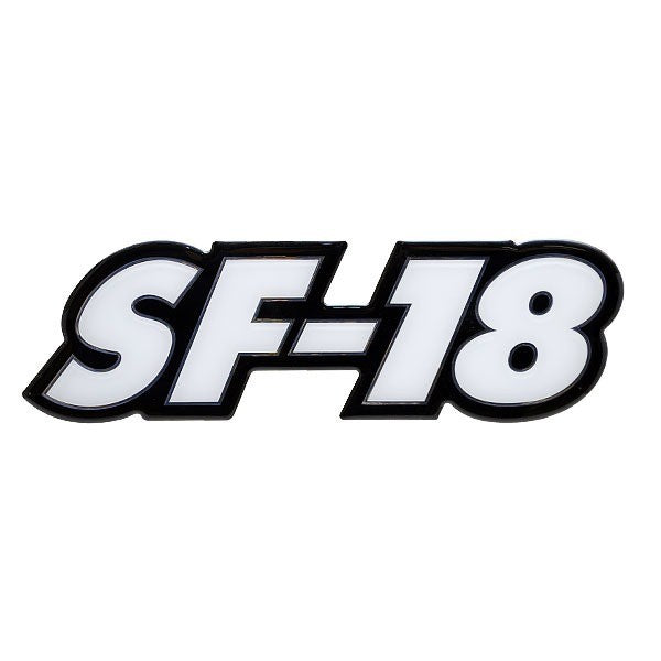 Ranger Boat Decal SF-18 Black White Vinyl by Ranger
