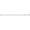 1989543c3 Cleaning Fan Shaft Fits Case-ih Combine Models 2377 2388