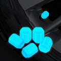 Glow in the Dark Tire Valve Covers for Vehicles