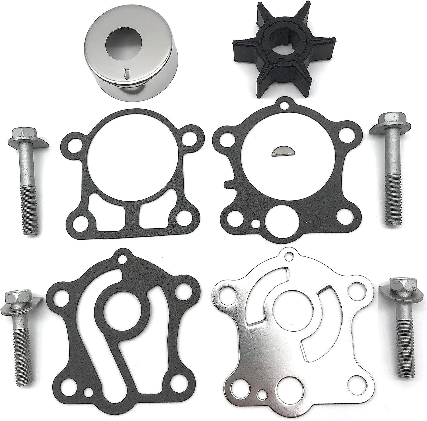6j8-w0078-00-0<wbr/>0 Outboard Water Pump Impeller Kit For Yamaha