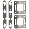 New Exhaust Elbow Manifold Gasket Kit For Mercruiser 4.3l V6