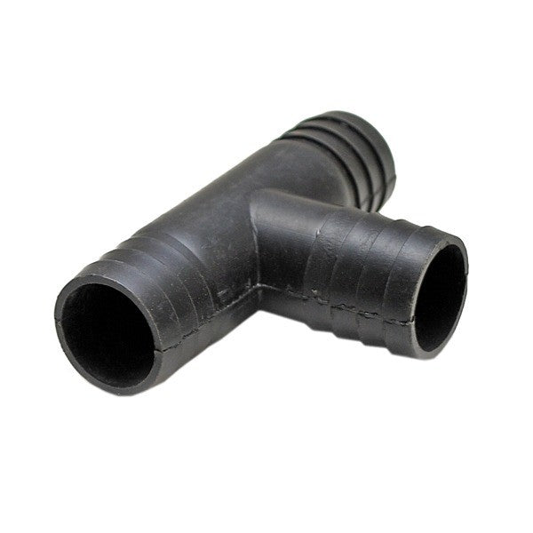 Lund Boat Tee Fitting Connector 1 1/8 Inch Black Plastic by Lund