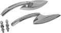 Harddrive Chrome Elliptical Side Mirrors For Harley Davidson Xg & Xl