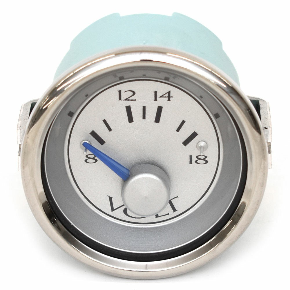 Veethree Boat Volt Meter Gauge 18 Volt 2 Inch by Veethree