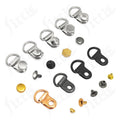 Metal Rivet Boot Lace Hooks