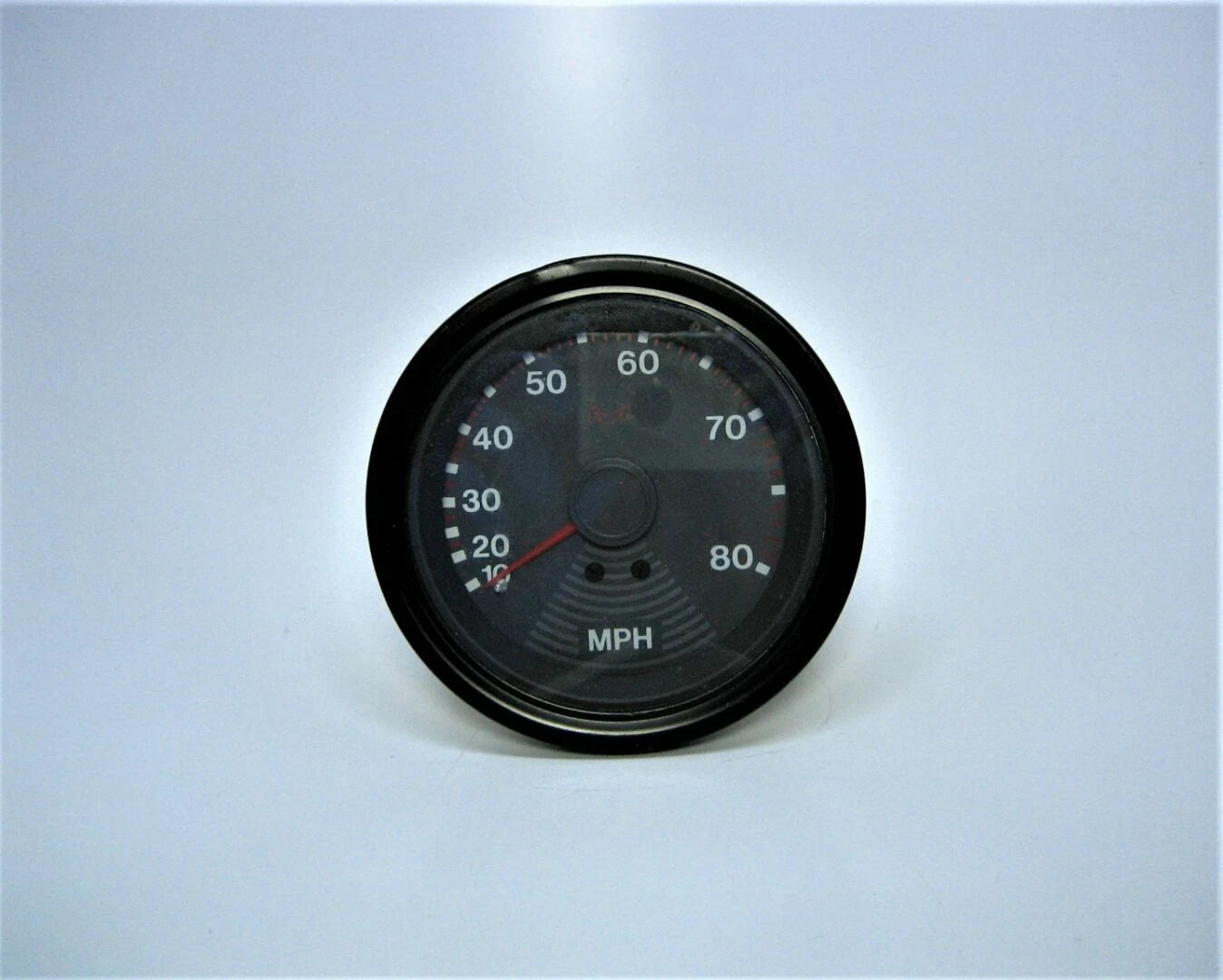 Medallion A-4529 3-3/4" Black Face / Bezel 0-80 Mph Speedometer