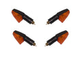 Winkers Complete Set Of 4 Front & Rear For Yamaha Bt 1100 Bulldog