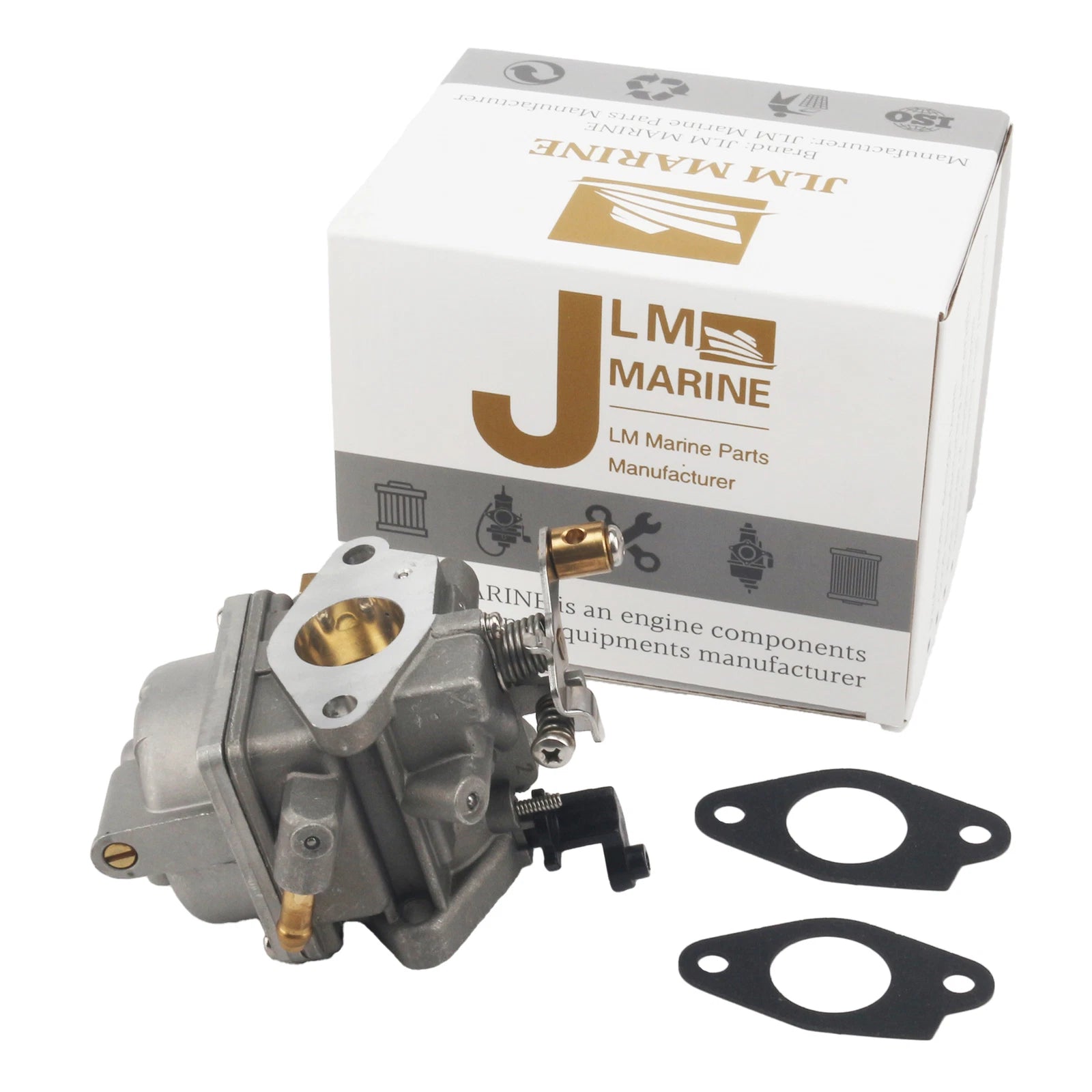 6bx-14301 Outboard Carbs Carburetor With Gasket For Yamaha Marine