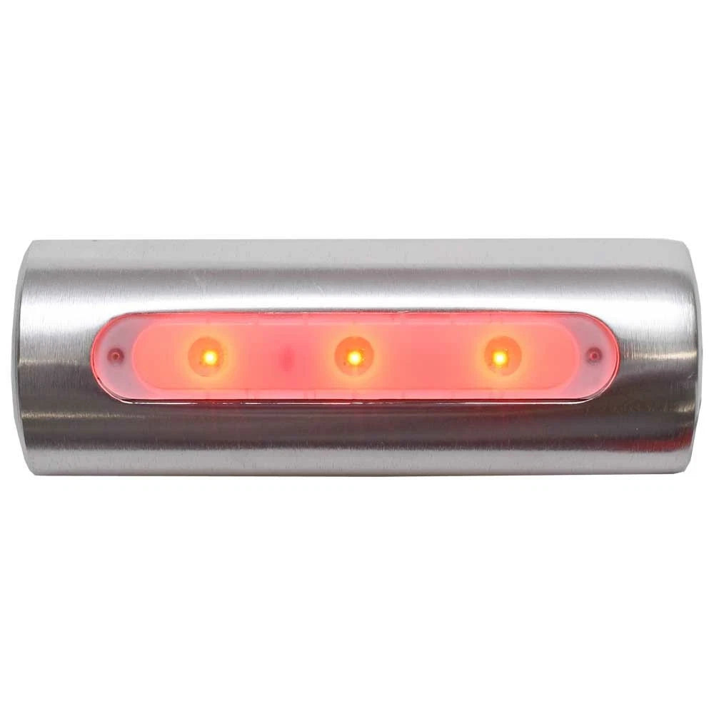 Taco Metals Boat Rub Rail Light F38-8600bxz-r-<wbr/>1 | Red Led 7.2