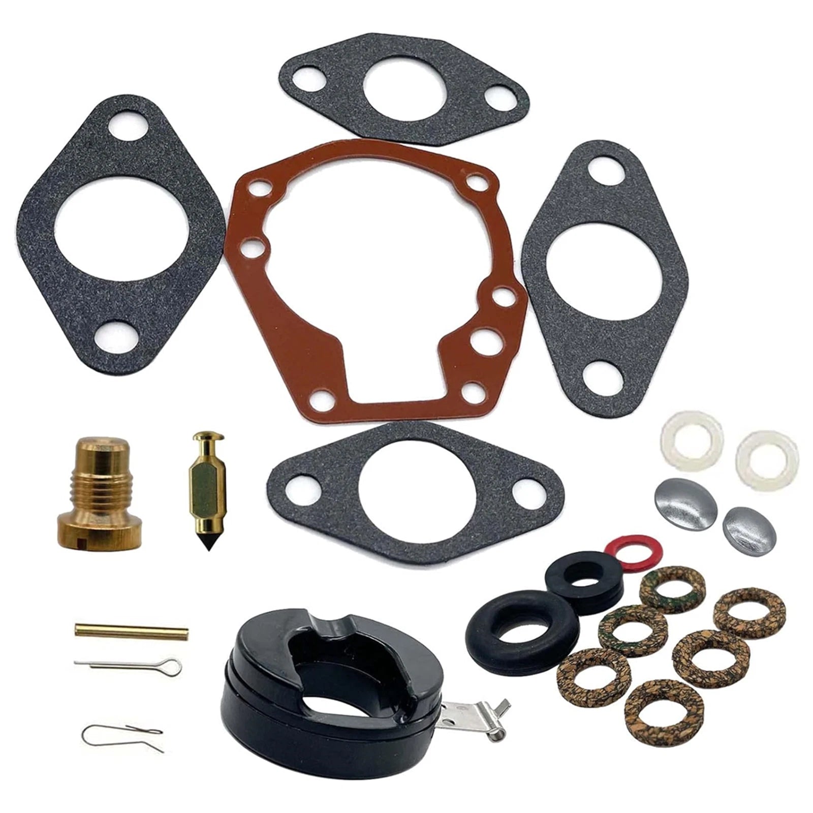 New For Johnson Evinrude 5hp 5.5hp 6hp 7.5hp 10hp 15hp Carburetor Kit