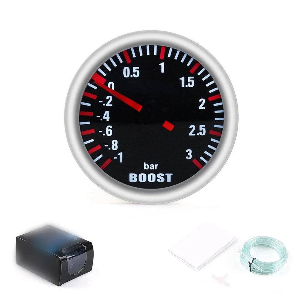 12V Mechanical Turbocharger Gauge 52mm Racing Car Modification