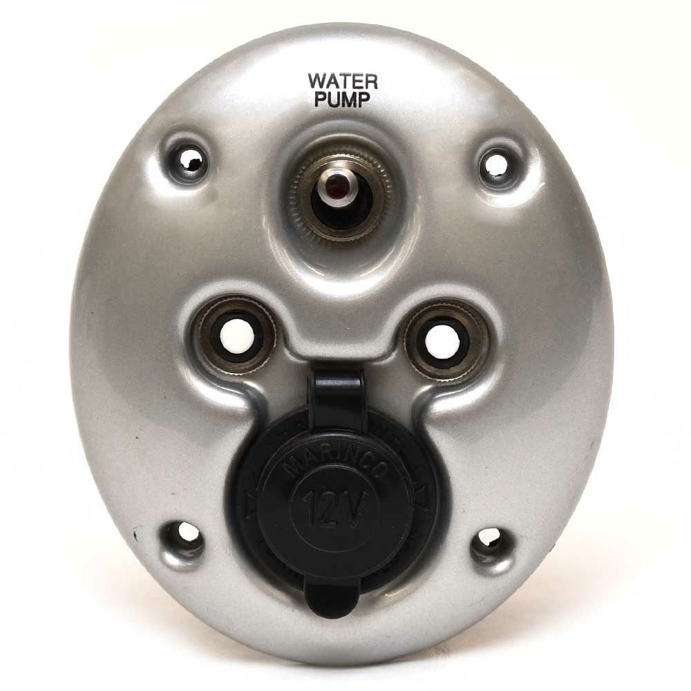 Starcraft Boat Switch Panel with Receptacle Water Pump by Starcraft