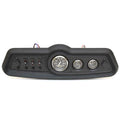 Godfrey Pontoon Boat Gauge Panel Mercury Woodgrain Black by Godfrey
