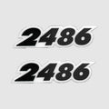 Raised Decals Triton 702-0069-00 by Triton