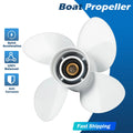 13 X 17 Aluminum Outboard Moto Boat Propeller For Yamaha 60-115 Hp,rh