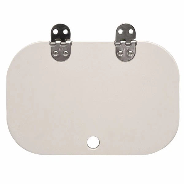 Tracker Boat Storage Lid 177593 | 13 1/2 X 9 Inch Starboard White