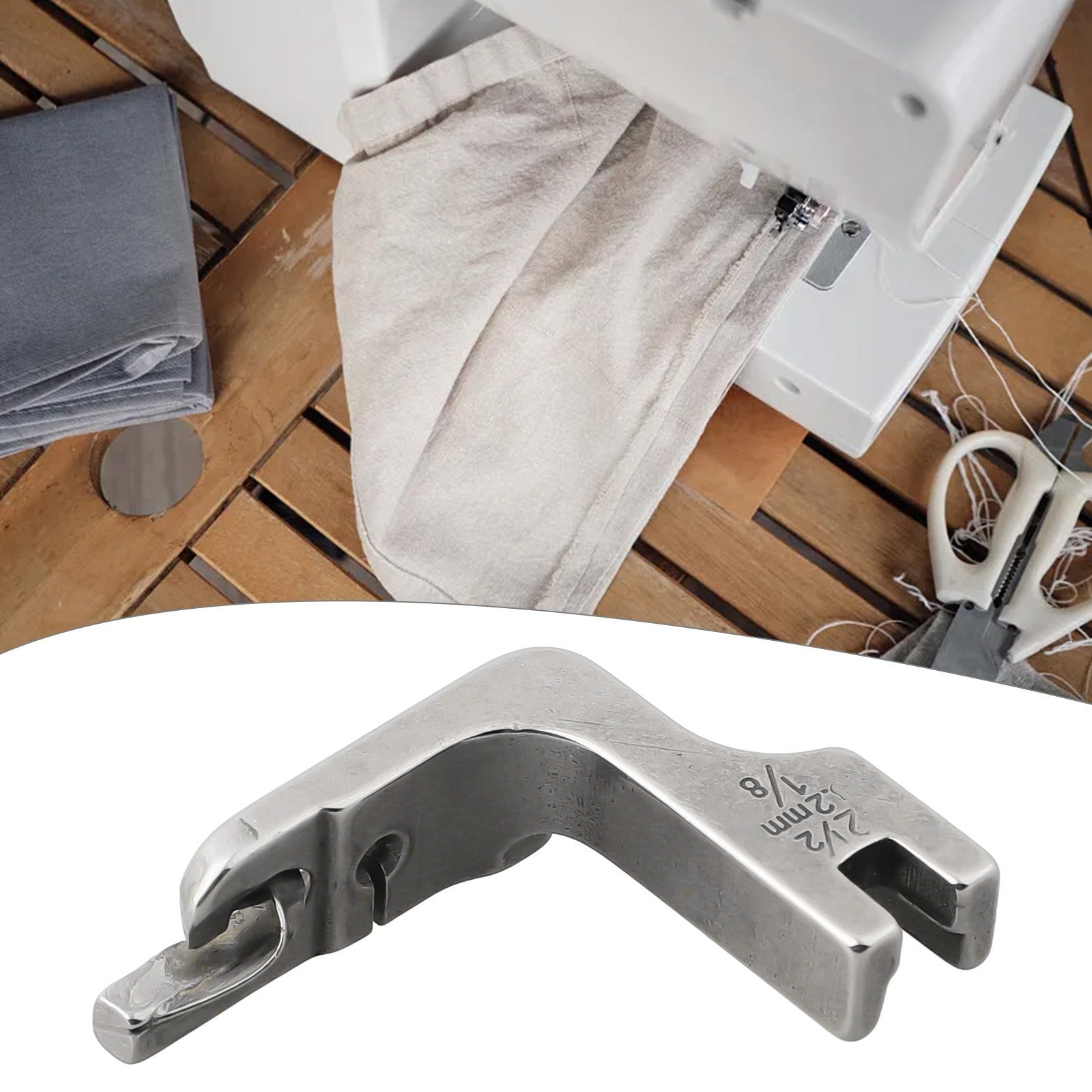 Flat Sewing Machine Foot Metal Material