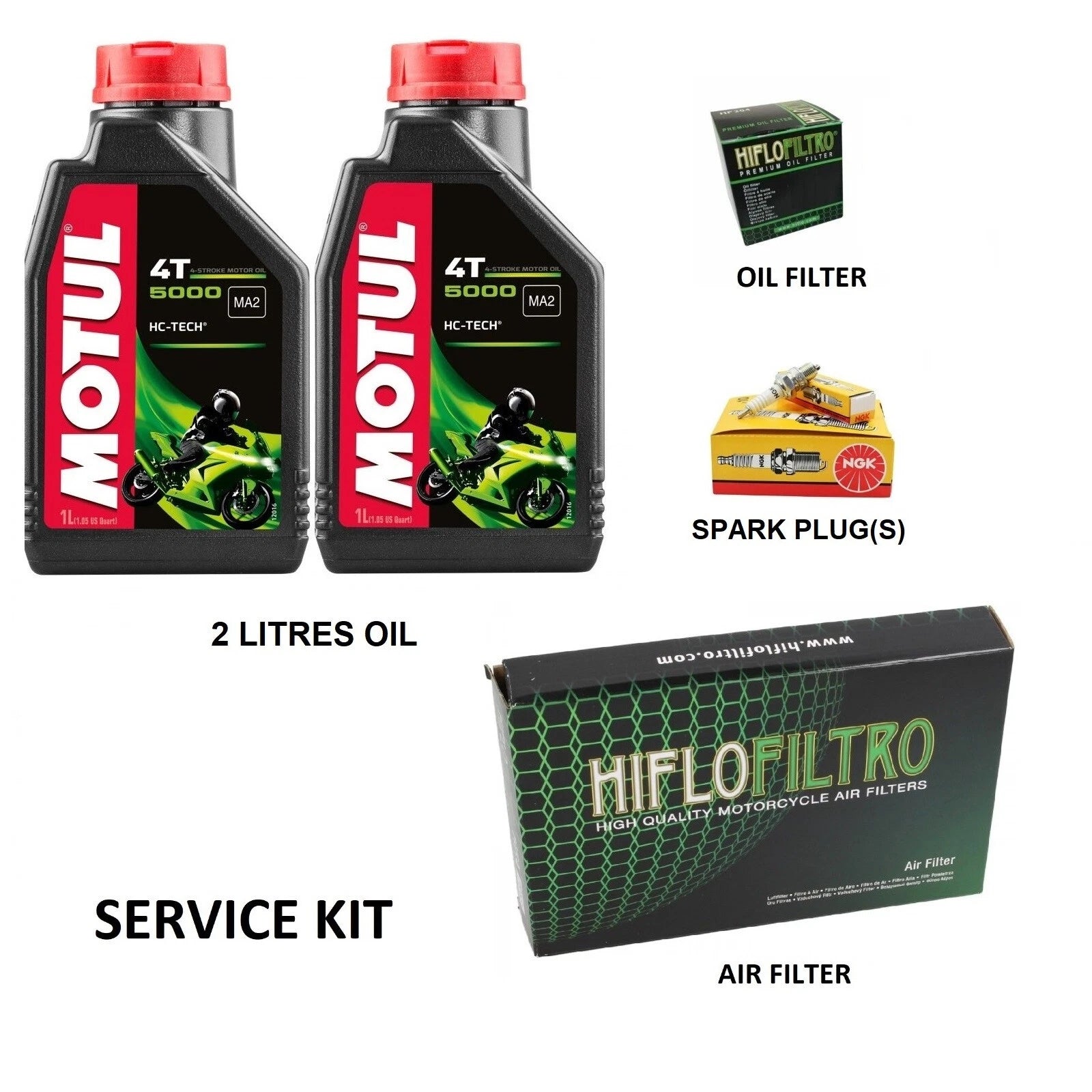 Service Kit For Piaggio Tph 125 4t Typhoon 2011-2016