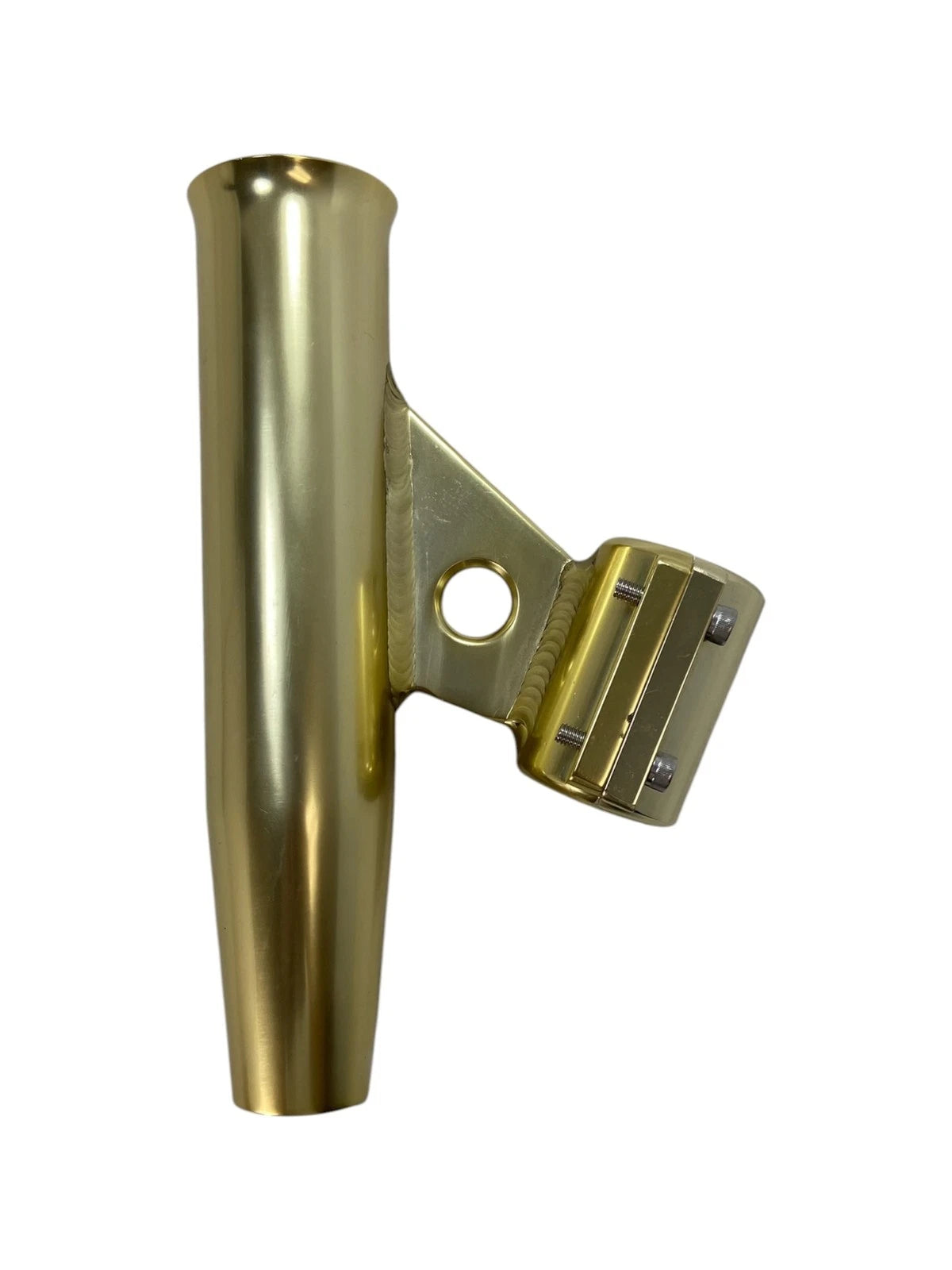 Tigress Gold Aluminum Rod Holder For 1 1/2" Od Pipe Fixed Angled