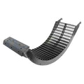 418646a1 Concave, Middle/rear; Large Wire, W/ Heat Treat