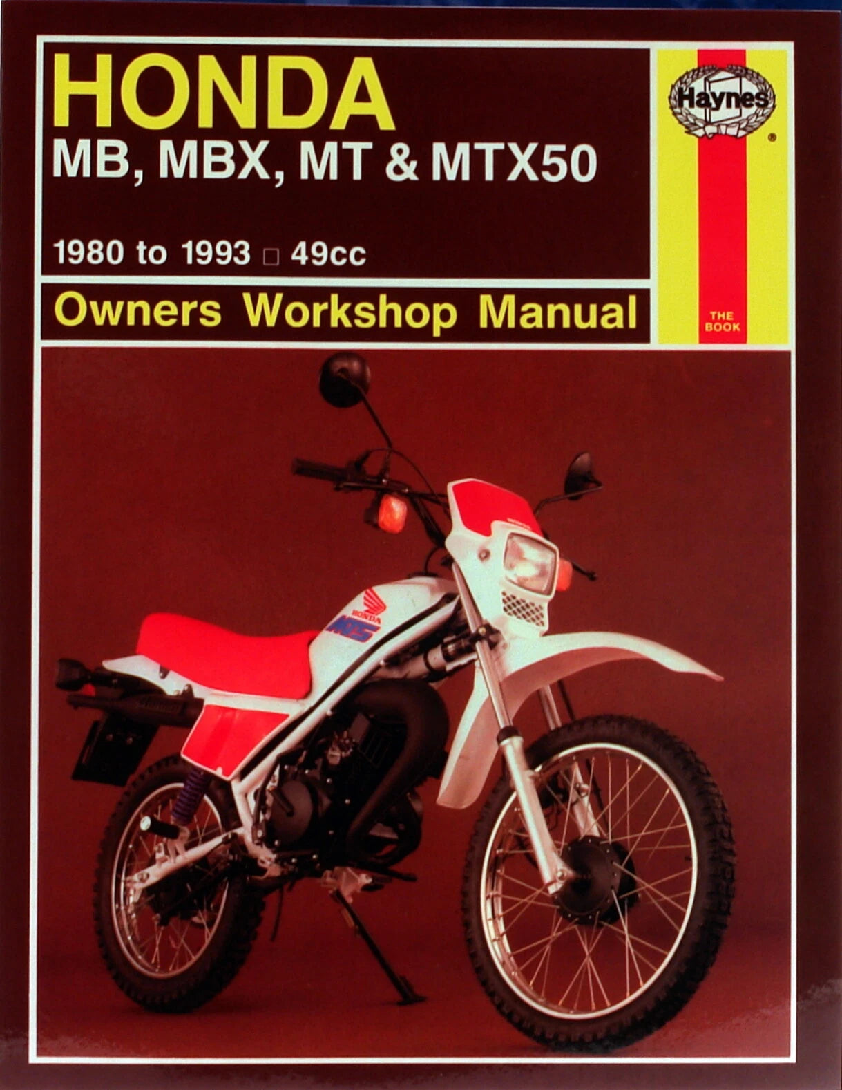Haynes Workshop Manual For 731 Hon Mb/mt50-specia<wbr/>l