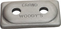Woodys Double Grand Digger Support Plate Aluminum For Snow Tracks 12