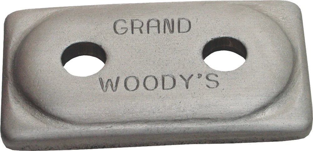 Woodys Double Grand Digger Support Plate Aluminum For Snow Tracks 12