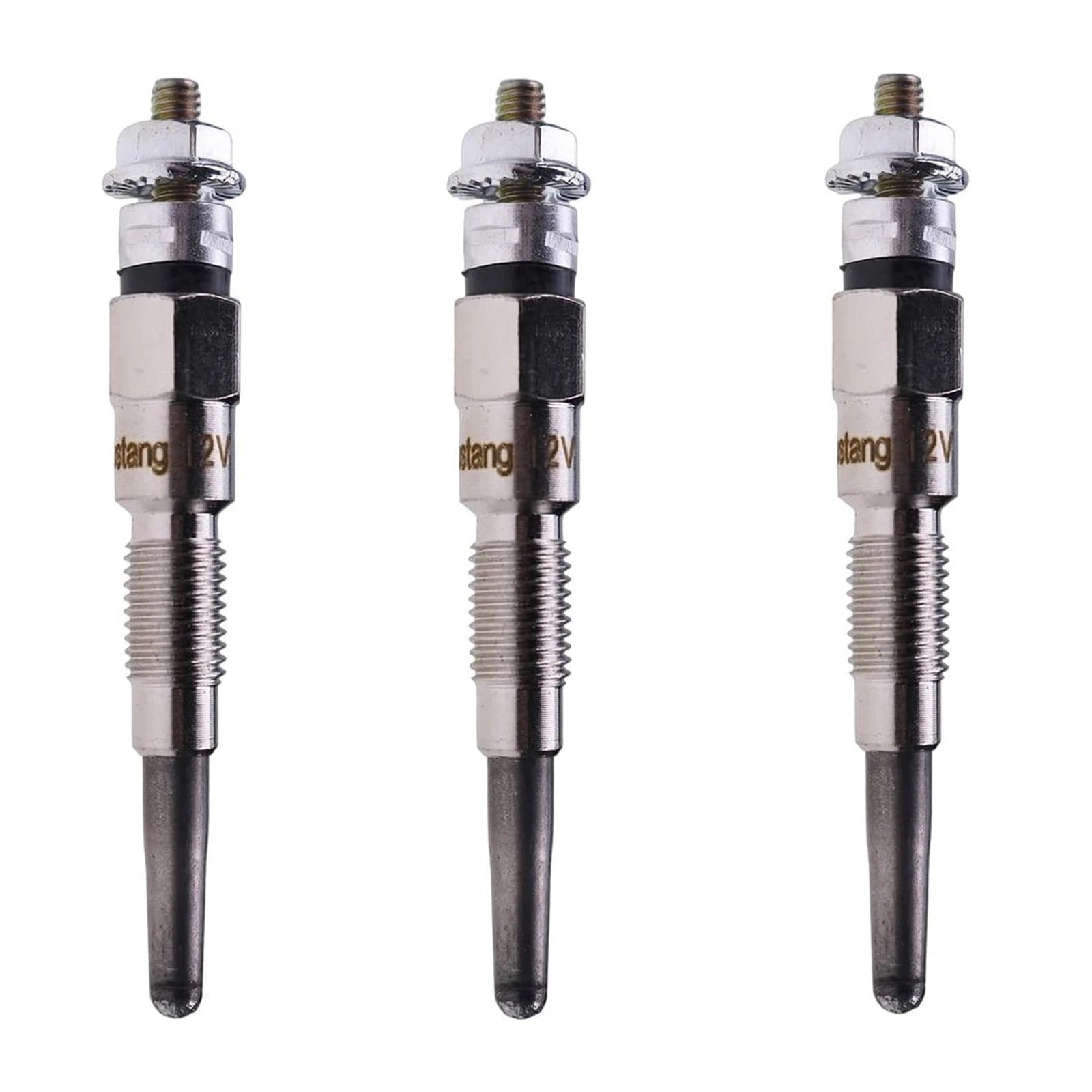 3x Glow Plug 25-15330-00 For Carrier Ct229 Ct344 Ct369 Ct491tv Kubota