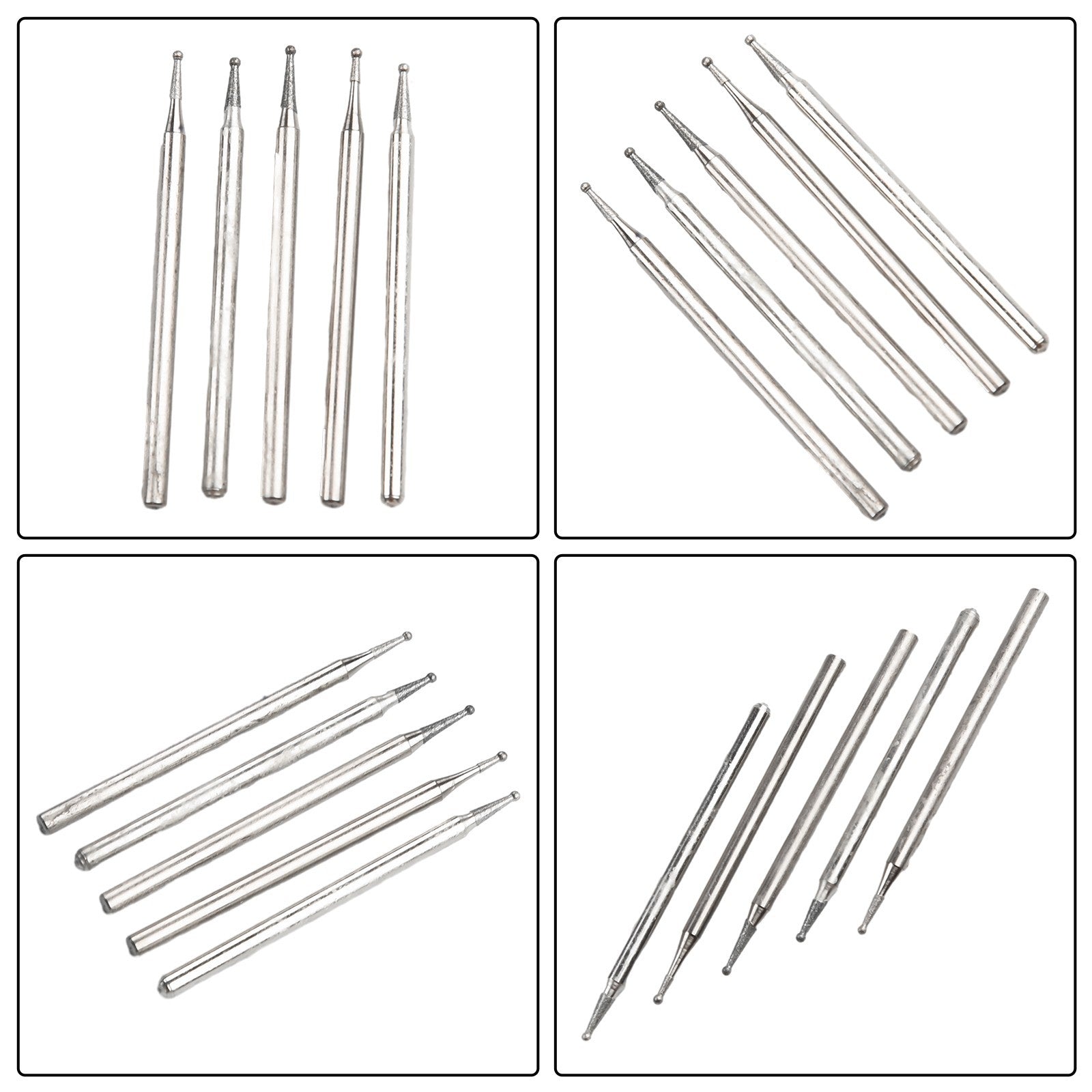 Electroplated Spherical Burrs 0.5mm-8mm