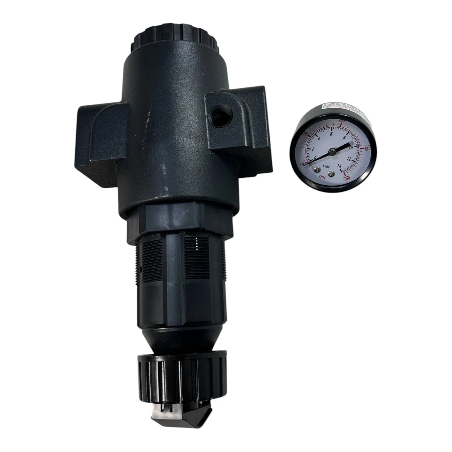 Master Pneumatic R180m-8, Filter Regulator 0-100psi W/ Psi Gauge, Oem