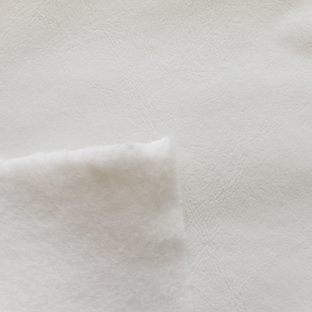 Boat Fuzzy Back Marine Vinyl Off White 54 Inch