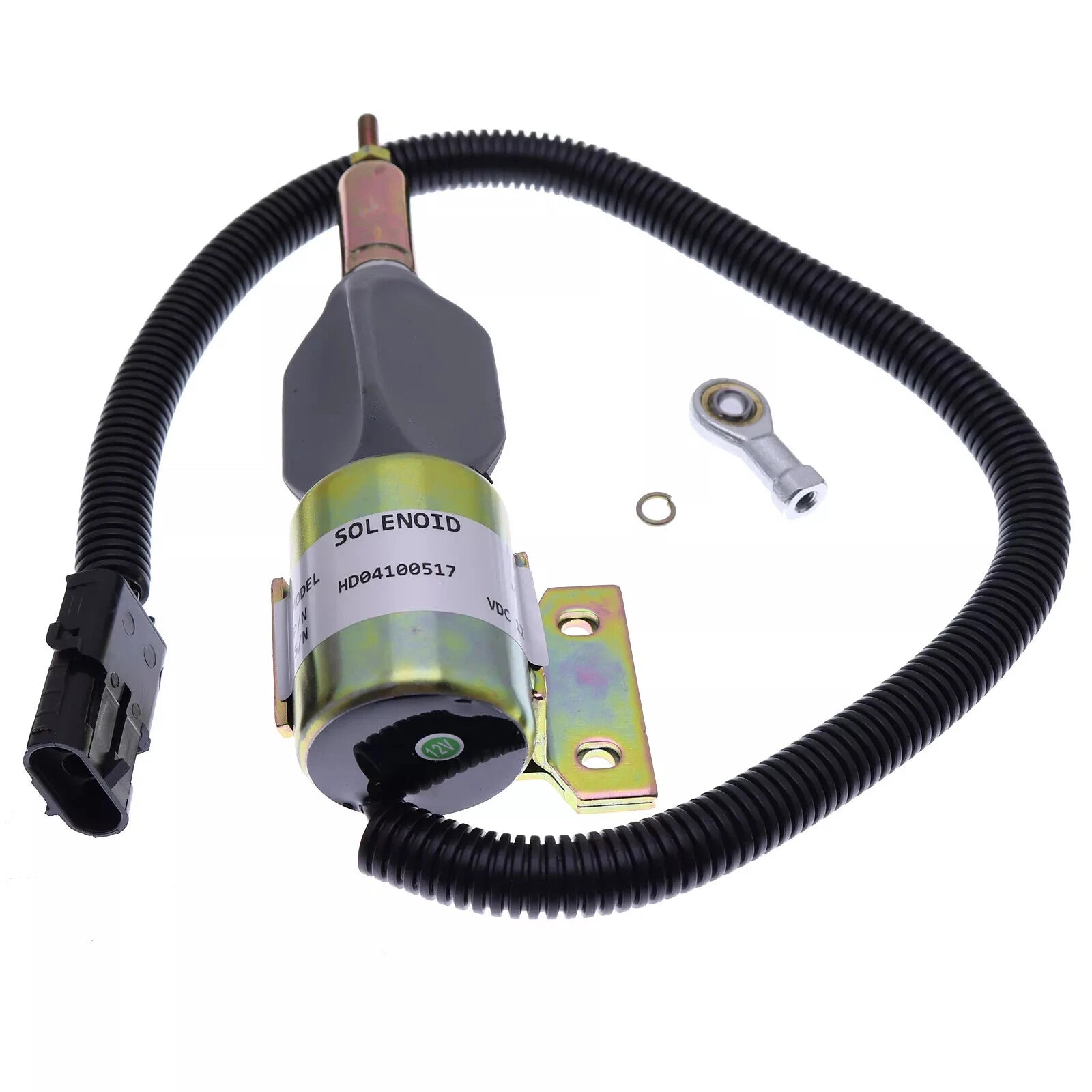 12V Fuel Shutoff Solenoid 3930658 3932529 3935431 For Cummins 6bt5.9l