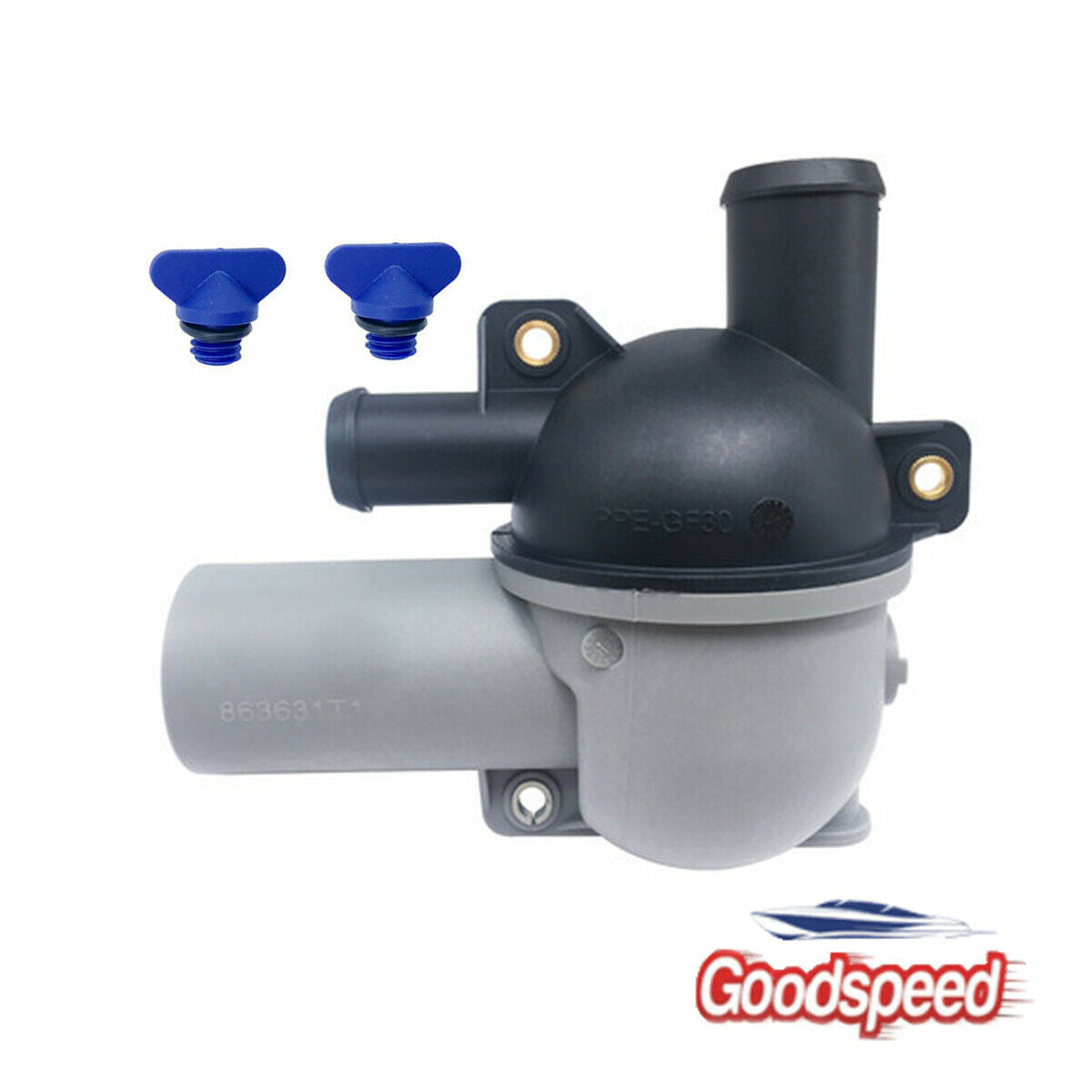 Manual Drain Water Distribution Housing Mercruiser by Mercruiser
