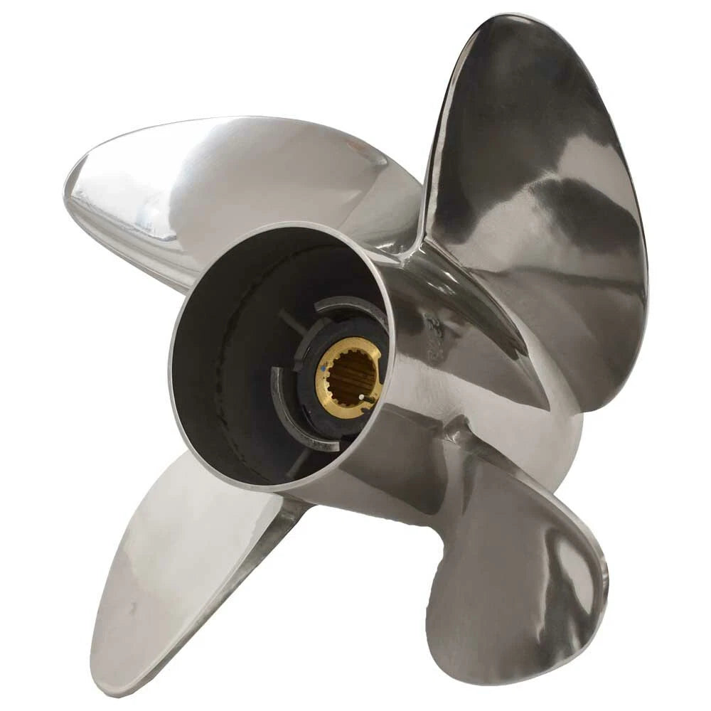 Yamaha Saltwater Xl4 Boat Propeller 6aw-45b76-10 | Right Hand 15 3/8